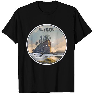 Discover Olympic National Park T Shirts