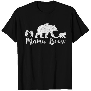 Discover Mama Bear With Little Cubs T Shirts