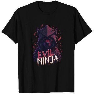 Discover Powerful Boston Terrier Dog Ninja T Shirts
