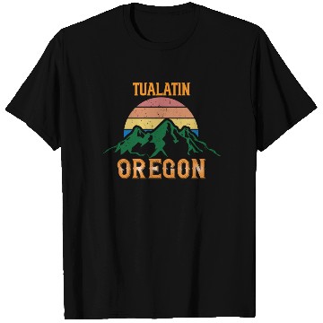 Discover Tualatin Oregon Mountain Hiking Souvenir T Shirts