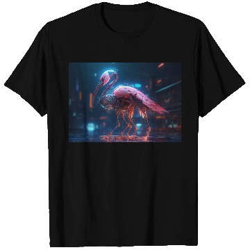 Discover Neon Flamingo T Shirts