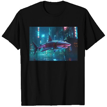 Discover Cyber Shark T Shirts