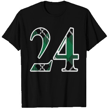 Discover 24th T Shirt24 Sports Jersey Number Green T Shirts