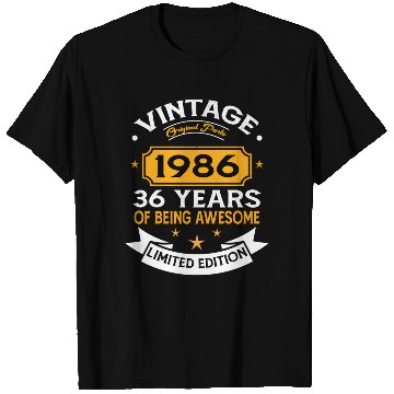 Discover 36Th 1986 For And 36 T Shirts
