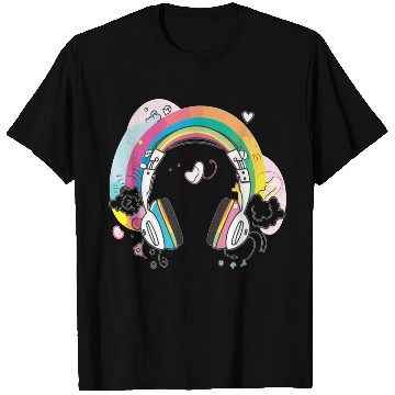 Discover Headphones Dj Music Lover Edm Festival T Shirts