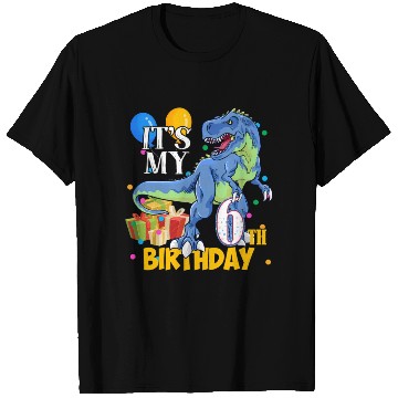 Discover 6Th 6 Dinosaur Saurus T Rex T Shirts
