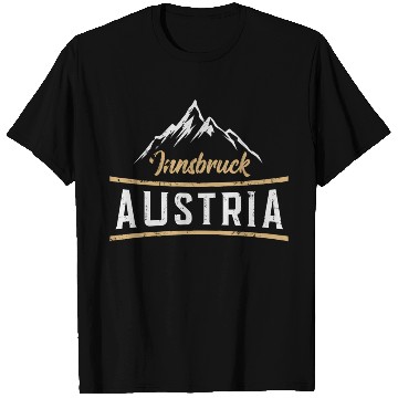 Discover Innsbruck Austria Skiing Austrian T Shirts