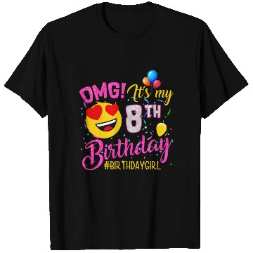 Discover Omg It'S My 8Th 8 T Shirts