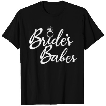 Discover Bride'S Babes Bachelorette Party Bridal Party T Shirts