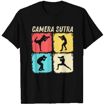 Discover Camera Sutra Funny Photography Camera Lover T Shirts