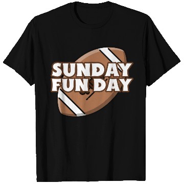 Discover Sunday Fun Day Football T Shirts