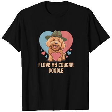 Discover Funny I Love My Doodle Goldendoodle Dad Doodle T Shirts