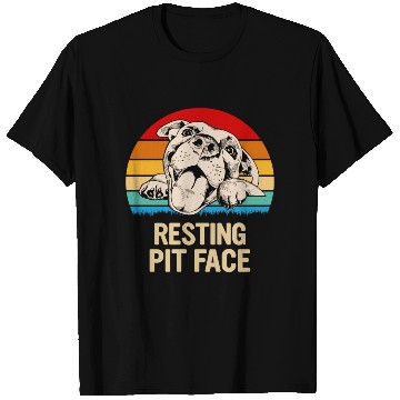 Discover Resting Pit Face T Shirts