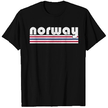 Discover Norwegian Norway Flag Country T Shirts