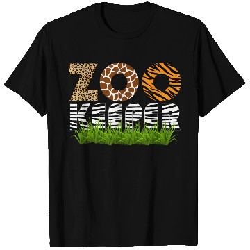 Discover Zookeeper African Animals Zebra Wild Savanna T Shirts
