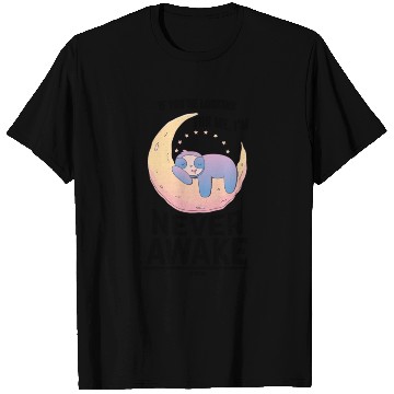 Discover Sleeping sloth on the crescent T Shirts