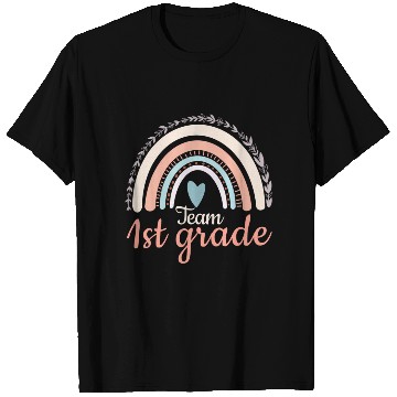 Discover Team 1st Grade Teacher Rainbow Lover Back To Schoo T Shirts