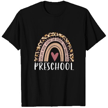 Discover Leopard Rainbow Preschool Teacher Prek Back To Sch T Shirts