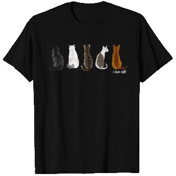 Discover I Love Cats For Cat T Shirts