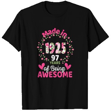 Discover 97 97Th Born In 1925 Floral T Shirts