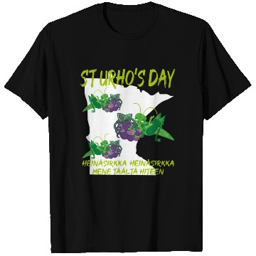 Discover St Urhos Day Grasshopper Grapes Vineyard Minnesota T Shirts