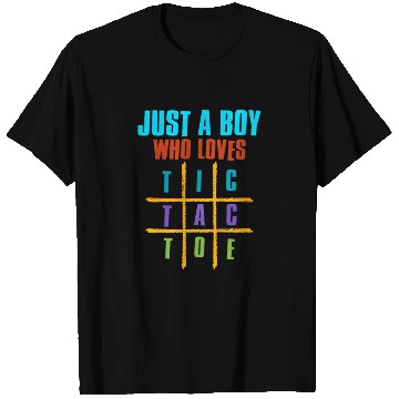 Discover Just A Boy Who Loves Tic Tac Toe T Shirts