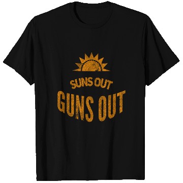 Discover Suns Out Guns Out Workout Gym Muscle Exercise Suns T Shirts