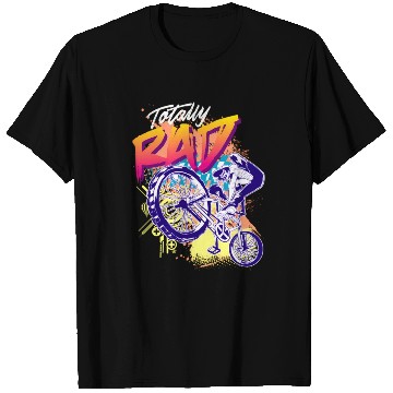 Discover Totally Rad 80S Bmx Bike T Shirts