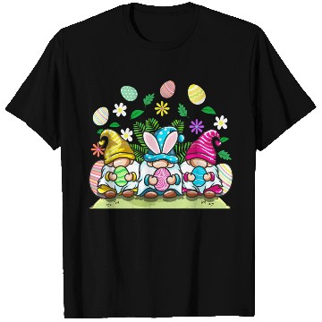 Discover Happy Easter Gnomes Egg Hunting For T Shirts