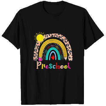 Discover Team Preschool Squad Back To School Rainbow Teache T Shirts