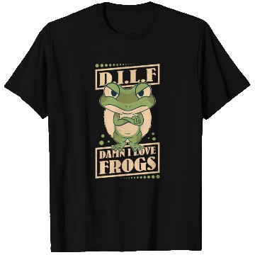 Discover Damn I Love Frogs T Shirts