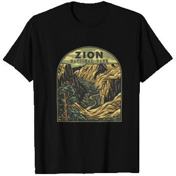 Discover zion national park T Shirts