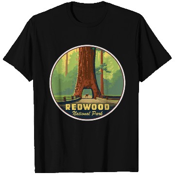 Discover Redwood National Park T Shirts