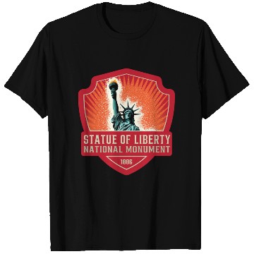 Discover statue of liberty national monument T Shirts
