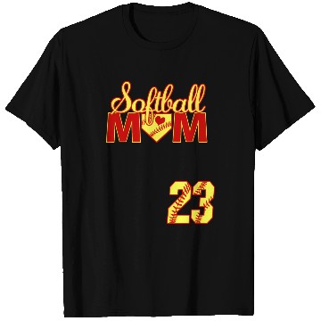 Discover Softball Mom Mother'S Day 23 Fastpitch Jersey Numb T Shirts
