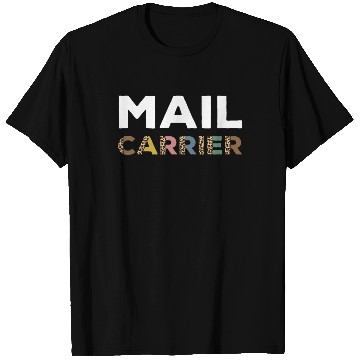 Discover Great Mail Carrier Leopard Outfit Postman T Shirts
