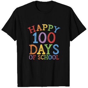 Discover Happy 100 Days Of School 100Th Day Rainbow T Shirts