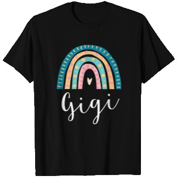 Discover Gigi Rainbow For Grandma Family T Shirts