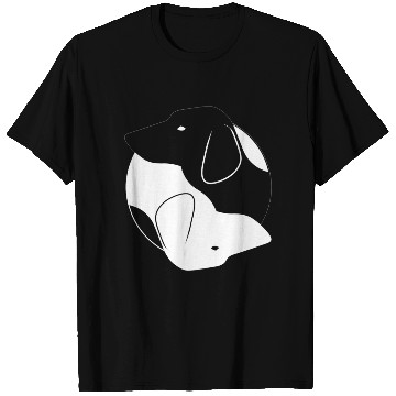 Discover Yin Yang Dachshund Dog Symbol Zen Meditation T Shirts