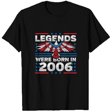 Discover Legends Were Born In 2006 Patriotic T Shirts