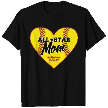 Discover All-Star Softball Mom T Shirts