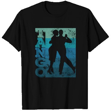 Discover Tango Argentino Dancing Heartbeat Milonga Vals Tan T Shirts