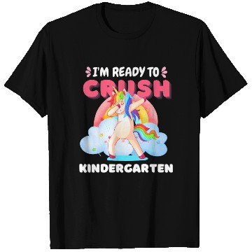 Discover Kindergarten Unicorn Rainbow Back to School T Shirts