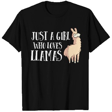 Discover Llama Just A Who Loves Llamas T Shirts