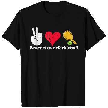 Discover Paddleball Sports Mom Dad Retirement Peace Love Pi T Shirts