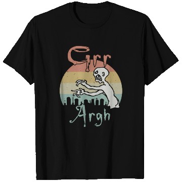 Discover Zombie Dead Mummy Grr Argh Halloween T Shirts