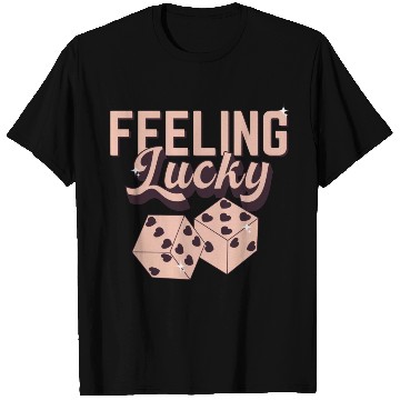 Discover Feeling Lucky Retro Valentine 1 T Shirts