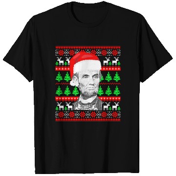 Discover Abraham Lincoln Santa Ugly T Shirts