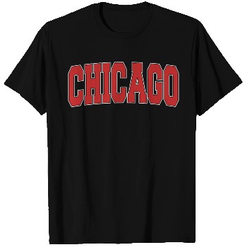Discover Chicago Il Illinois Varsity Style Usa Sports T Shirts