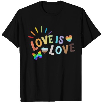 Discover Love is Love - LGBTQ Gay Pride Rainbow T Shirts